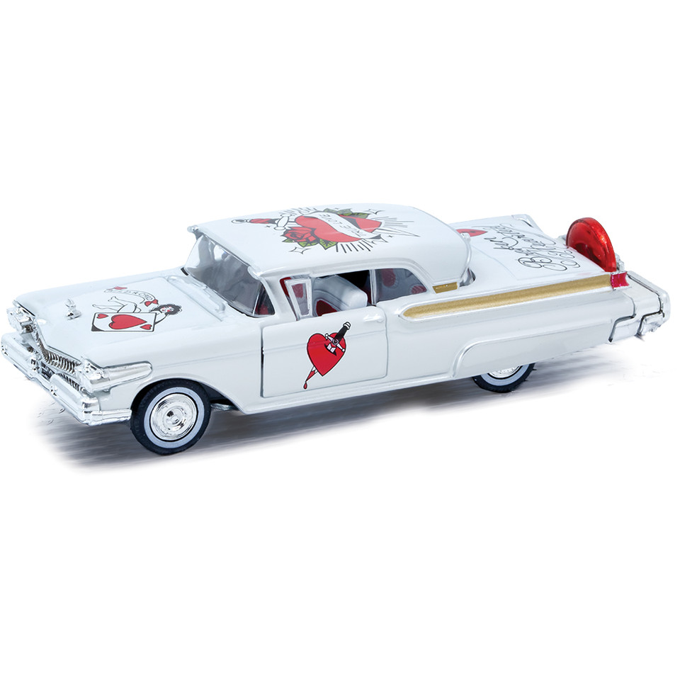 1957 Mercury Turnpike Cruiser M-335 - White 1:64 Scale Main Image