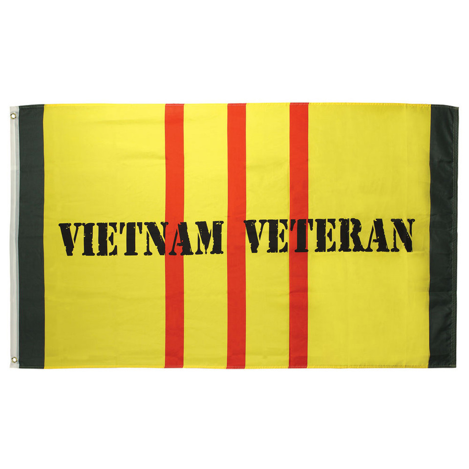 Vietnam Veteran Service Stripes Flag Main Image