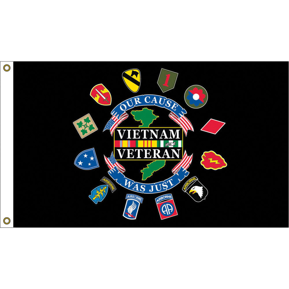 Vietnam Veteran Our Cause Flag  F1314 (F035K) Main Image