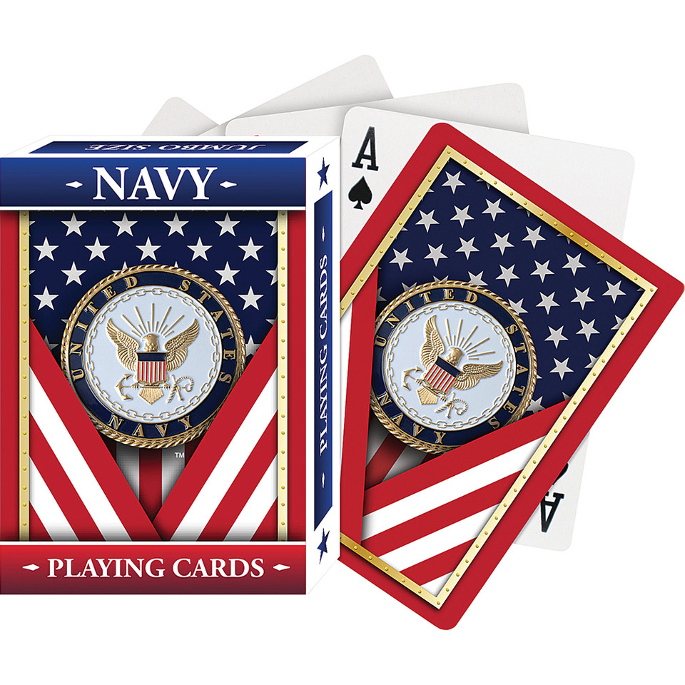 Navy Playing Card Deck  91-73084 Main Image