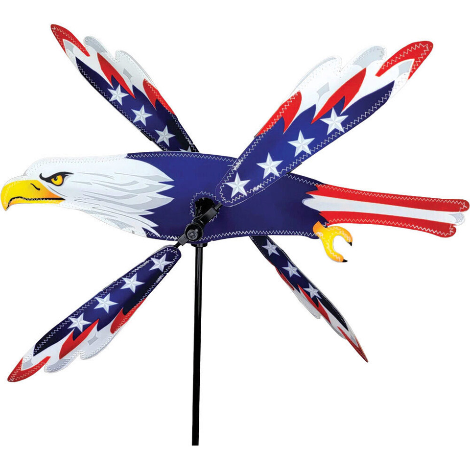 Patriotic Eagle- 18" Wind Spinner 21894 Main Image