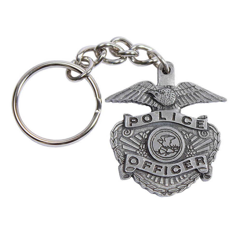 Police Logo Keychain K347 Main Image