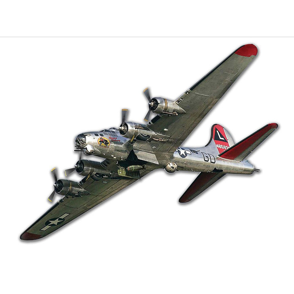 B-17 Flying Fortress - Special Delivery Cut-out Metal Sign Main Image