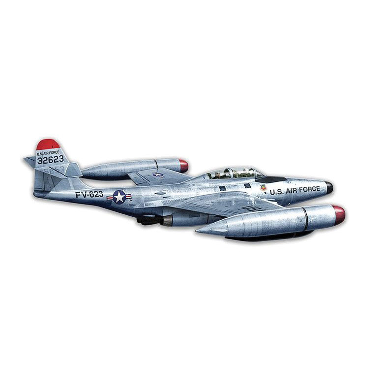 F-89 Scorpion Cut-out Metal Sign Main Image