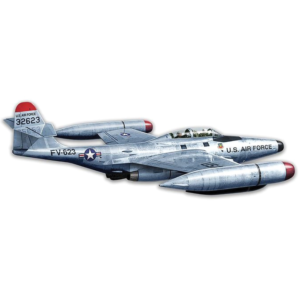 F-89 Scorpion Cut-out Metal Sign  Main Image