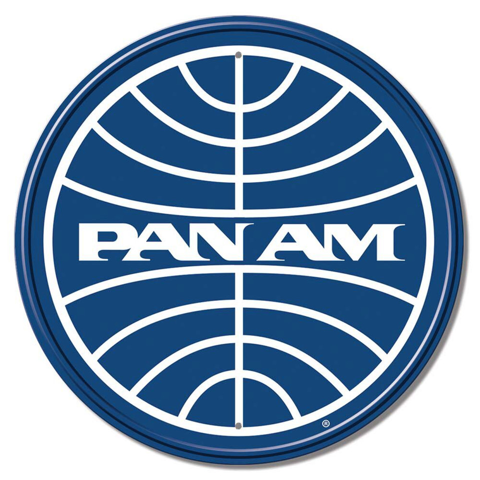 Pan Am Metal Sign  Desperate (2694) Main Image