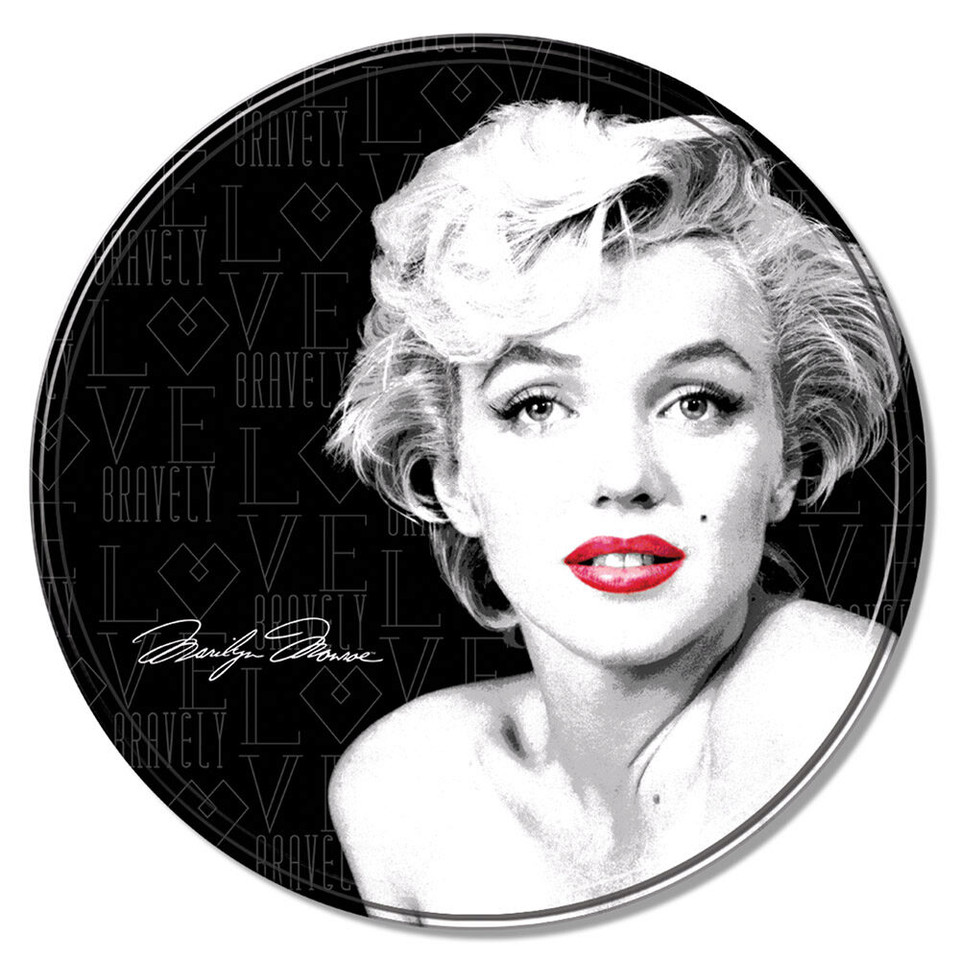 Marilyn Monroe Round Metal Sign  2682 (round) Main Image