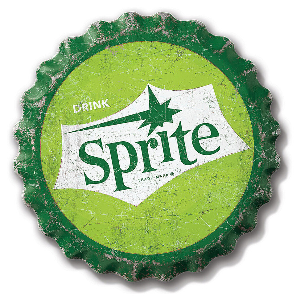 Sprite Bottle Cap Metal Sign  BC2141 Main Image
