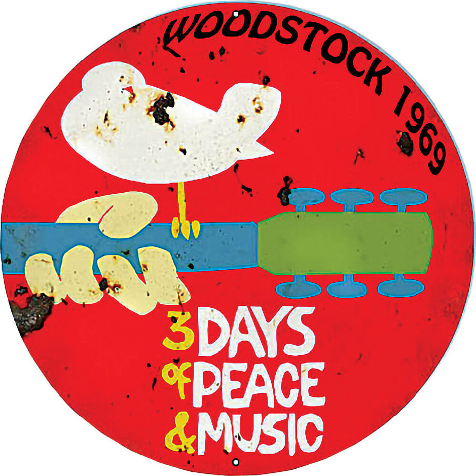 Woodstock 1969 Metal Sign Main Image