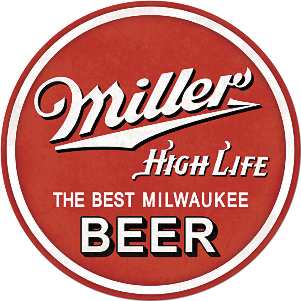 Miller High Life Metal Sign  Main Image