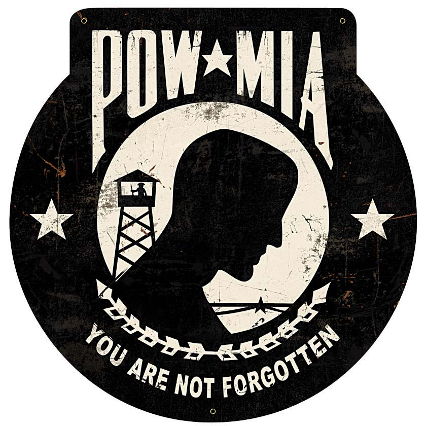 POW/MIA Metal Sign Main Image