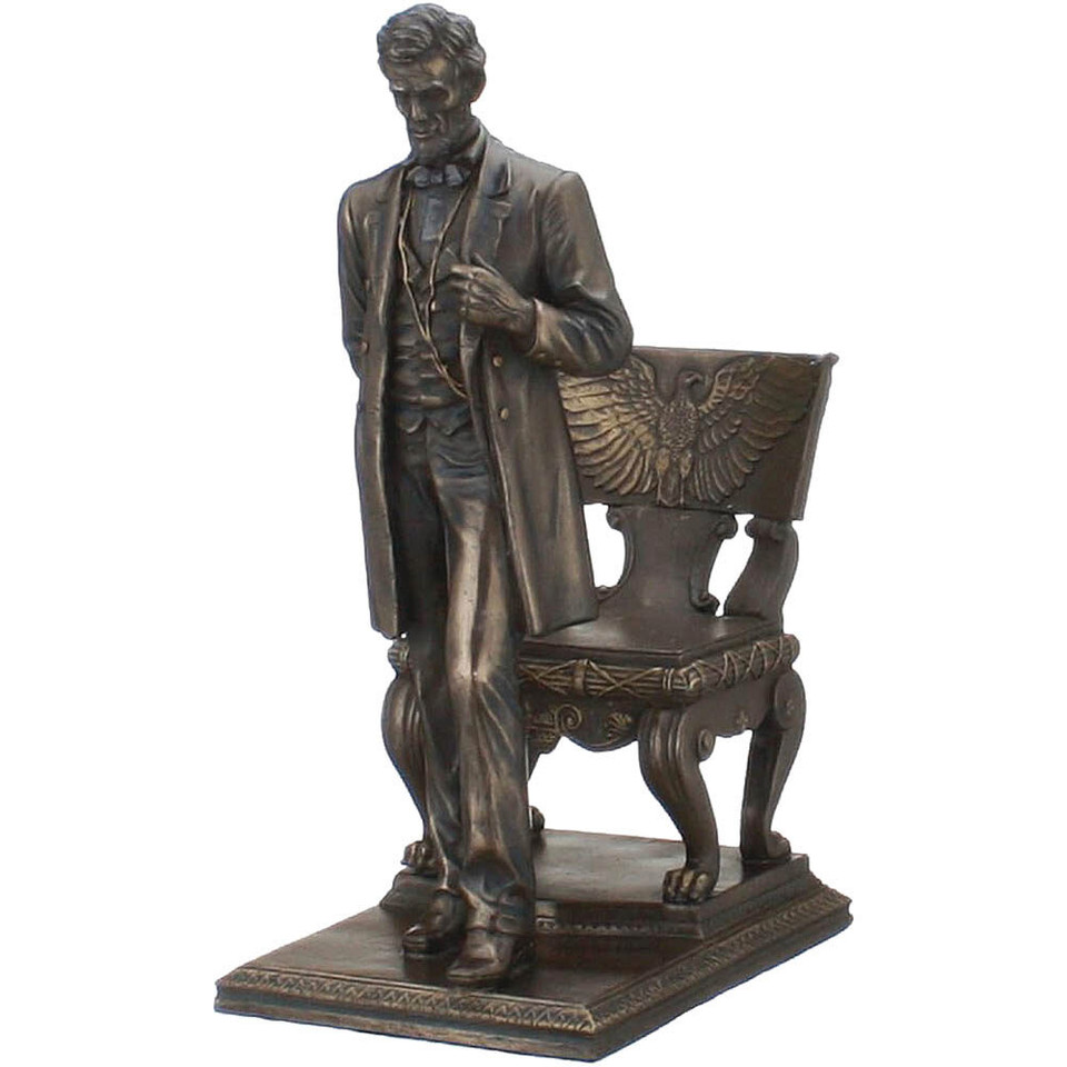 Abraham Lincoln Cold Cast Bronze Sculpture  Main Image