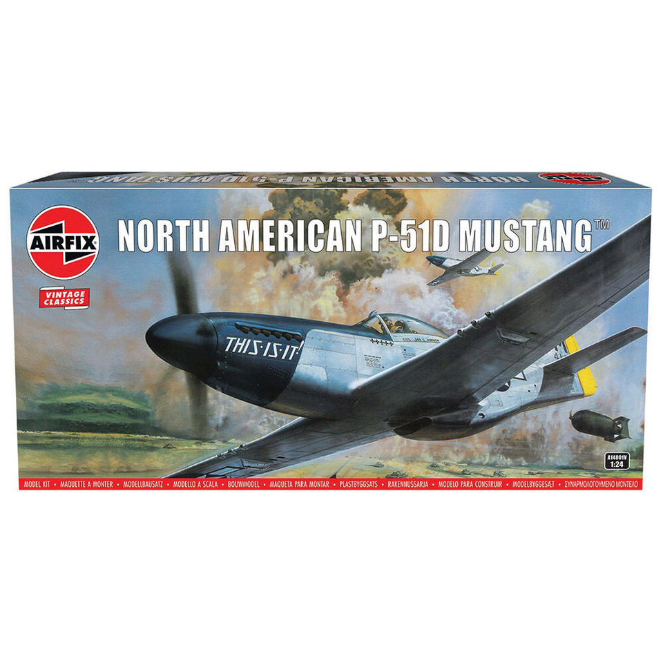 P-51D Mustang 1/24 Kit Airfix (A14001V) Main Image