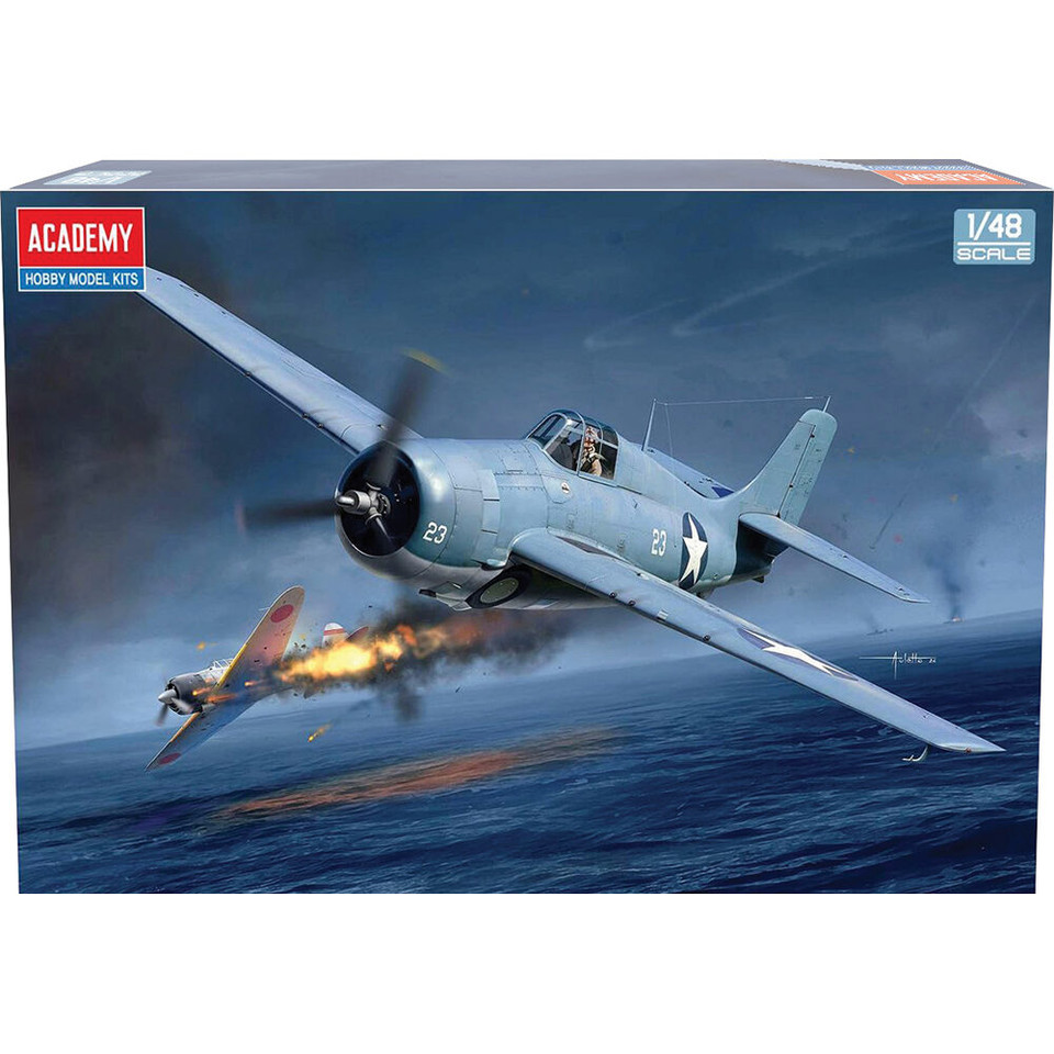 F4F-4 Wildcat 1/48 Kit Academy (12355) Main Image