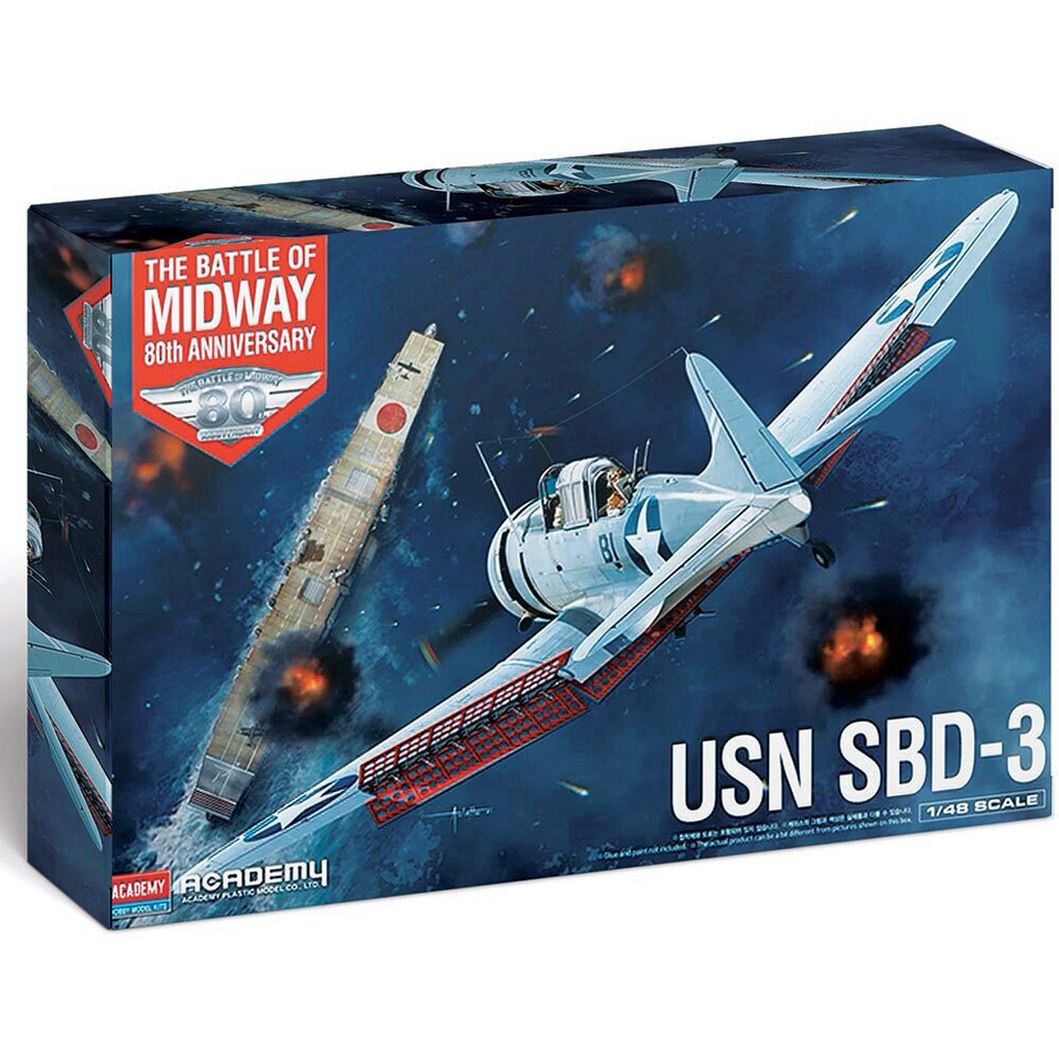 SBD-3 Dauntless 1/48 Kit Academy (12345) Main Image