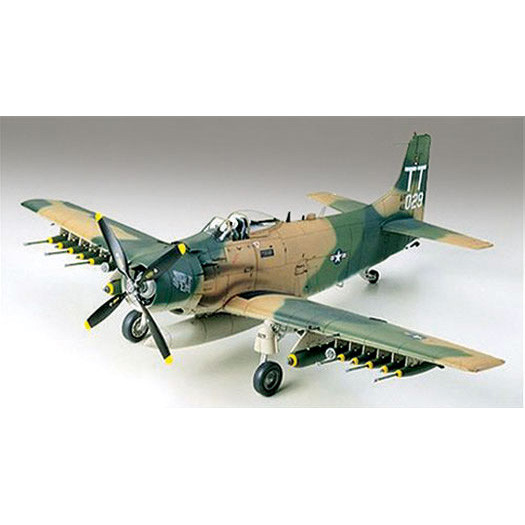 A-1J Skyraider 1/48 Kit Main Image