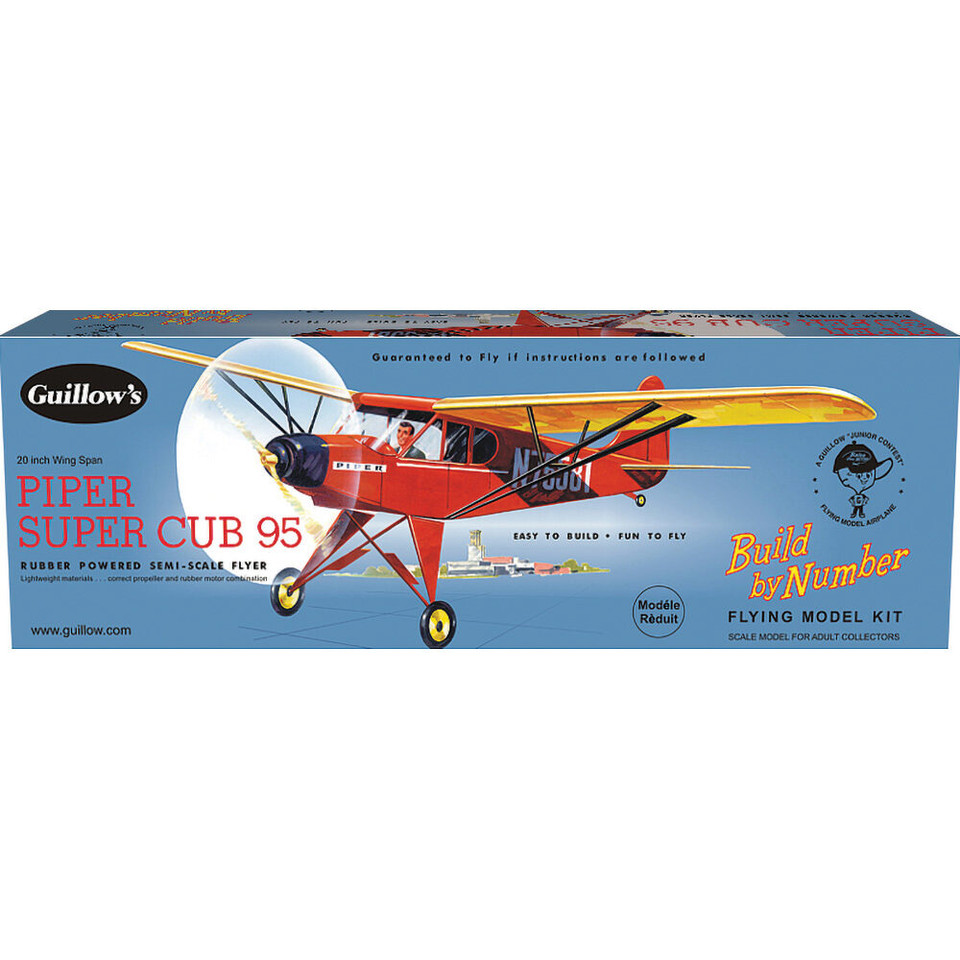 Piper Super Cub Balsa Wood Kit Main Image