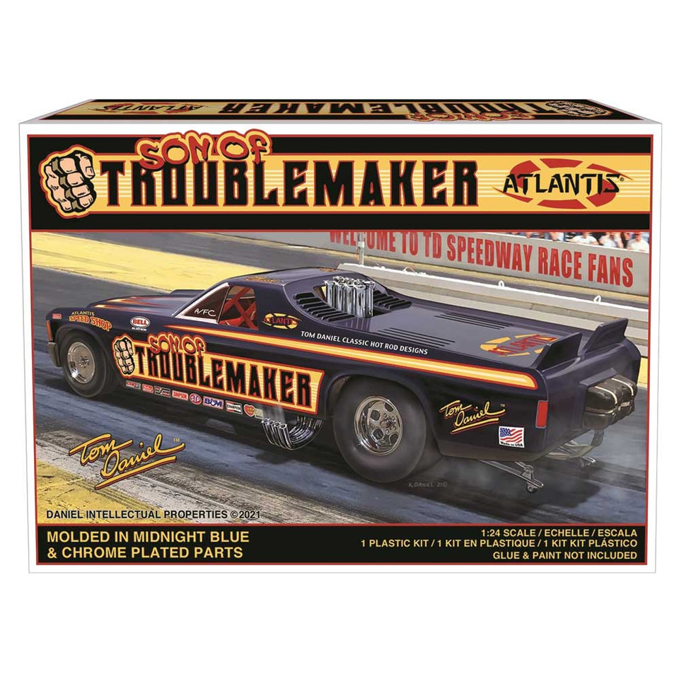 Son of Troublemaker Chevy El Camino Funny Car 1/24 Kit Main Image