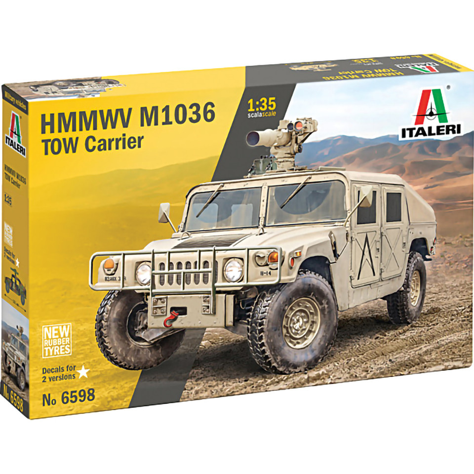 HMMWV M966 TOW Carrier 1/35 Kit Italeri (6598) Main Image