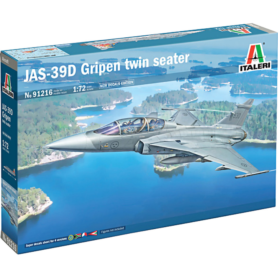 JAS-39D Gripen 1/72 Kit Main Image