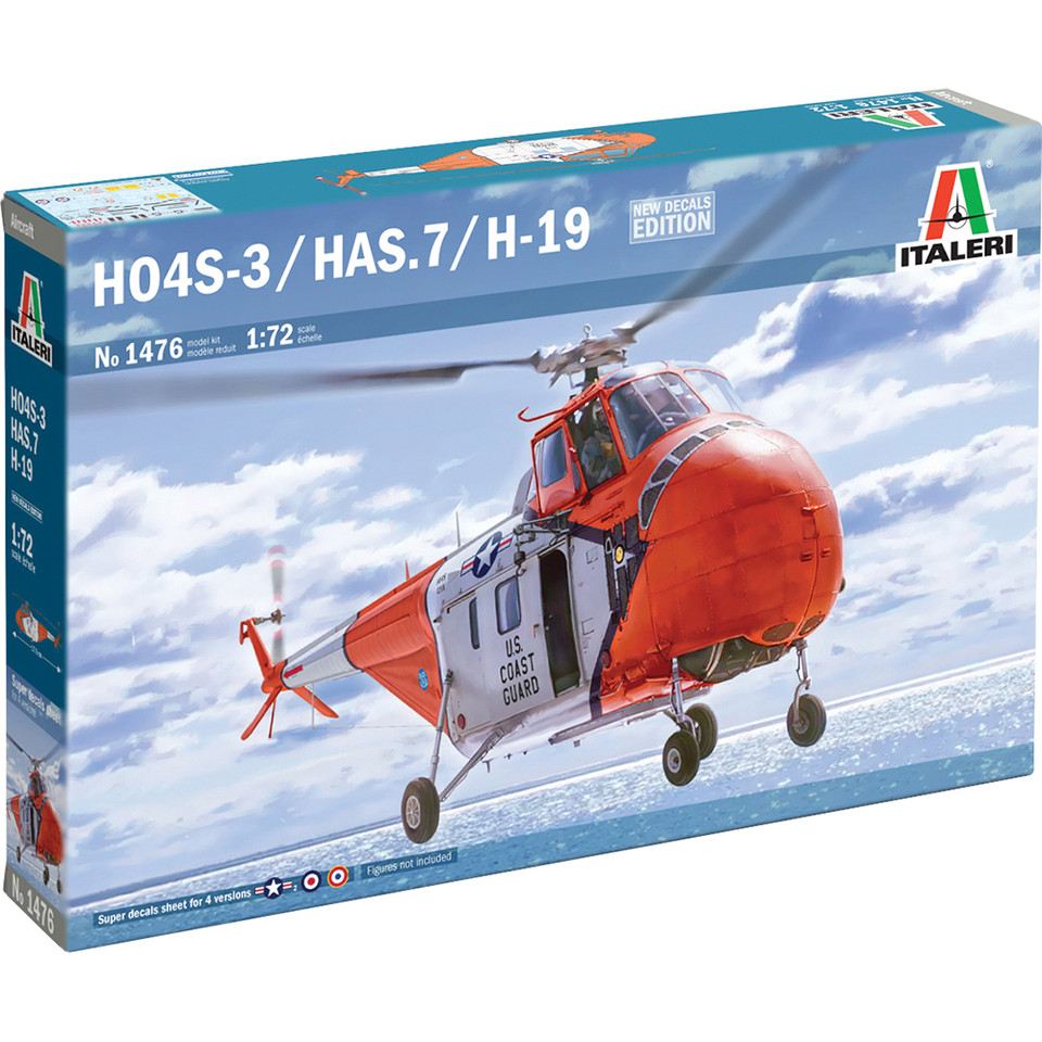 H-19 Chicksaw 1/72 Kit Italeri 1476 Main Image