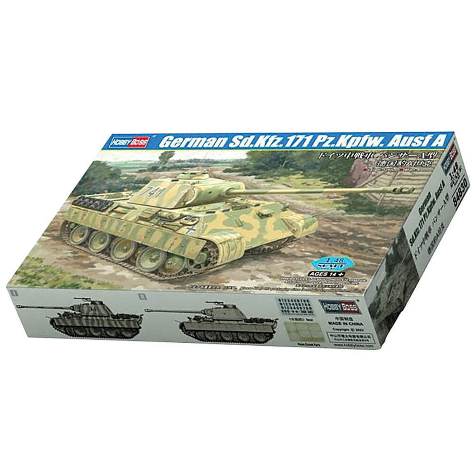 Sd.Kfz.171 PzKpfw Ausf A 1/48 Kit Hobby Boss (84830) Main Image