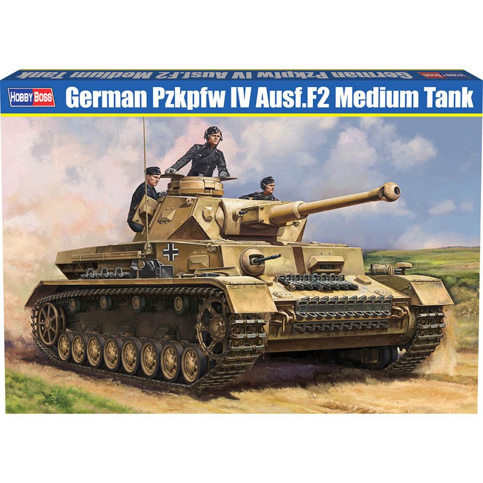 Pzkpfw IV Ausf.F2 Medium Tank 1/48 Kit Main Image