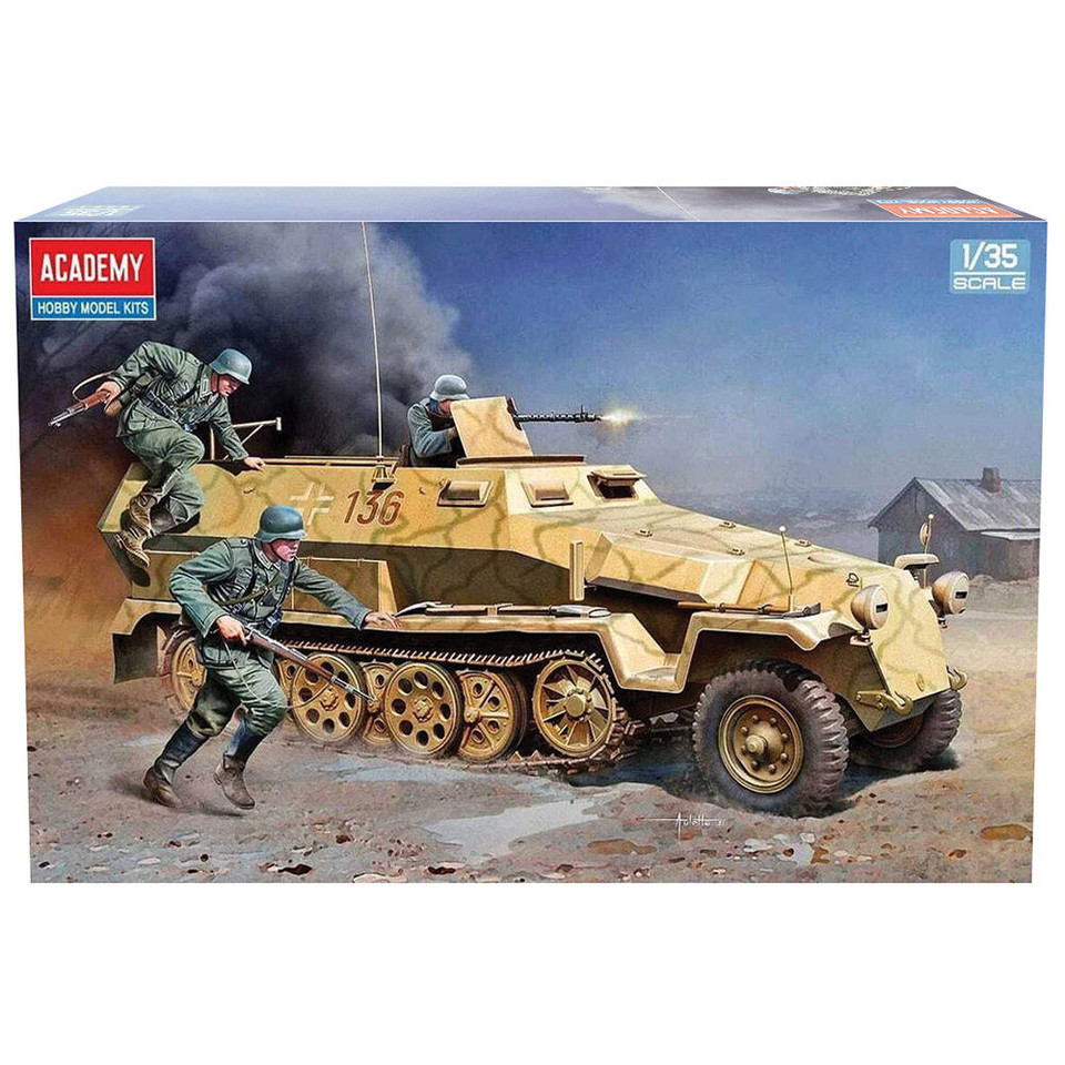 Sd.Kfz.251/1 Ausf.C 1/35 Kit ACADEMY 13540 Main Image