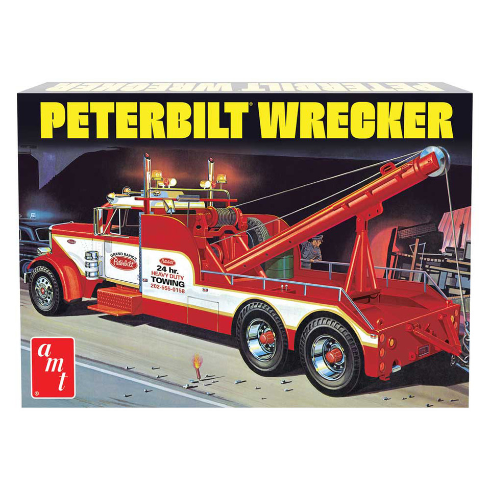 Peterbilt 359 Wrecker 1/25 Kit Main Image