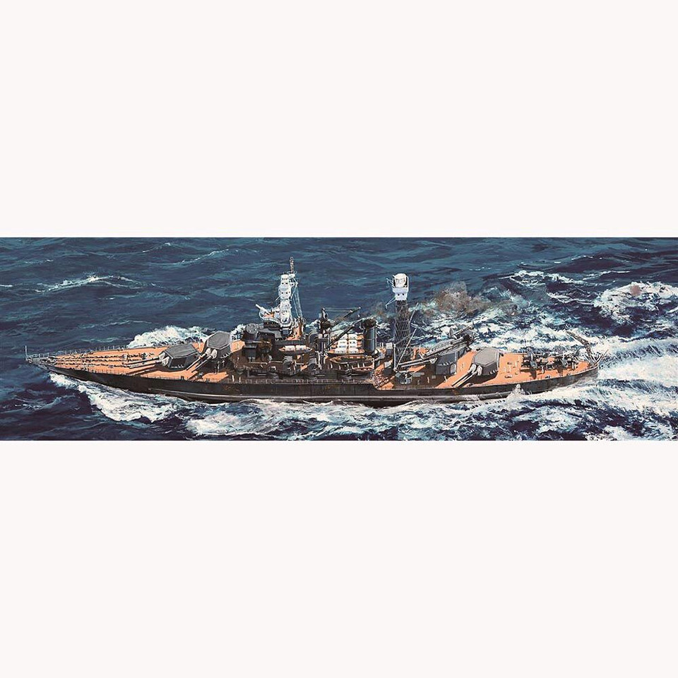 USS West Virginia BB-48 1/700 Kit - 1941 Markings 1:700 Scale Main Image