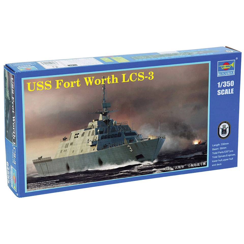 USS Fort Worth (LCS-3) 1/350 Kit Trumpeter 704553 Main Image