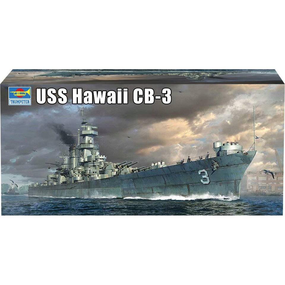 USS Hawaii (CB-3) 1/700 Kit Main Image