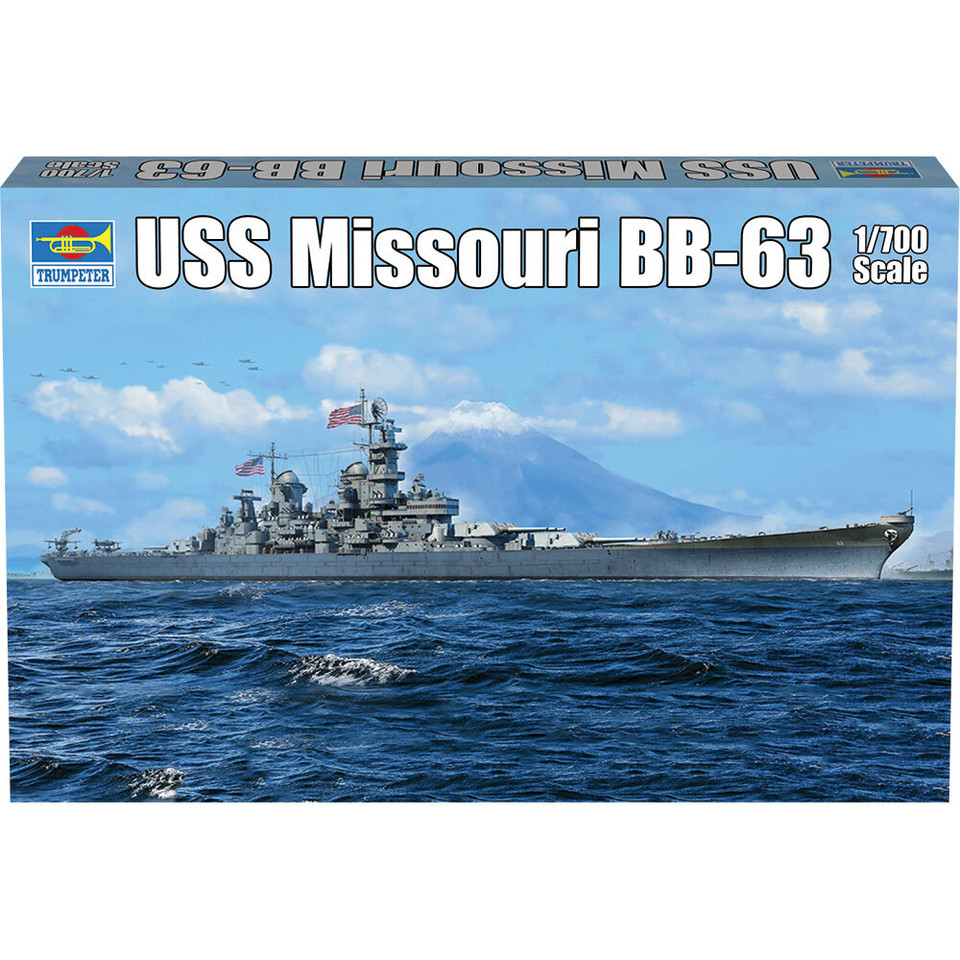USS Missouri BB-63 1/700 Kit Main Image