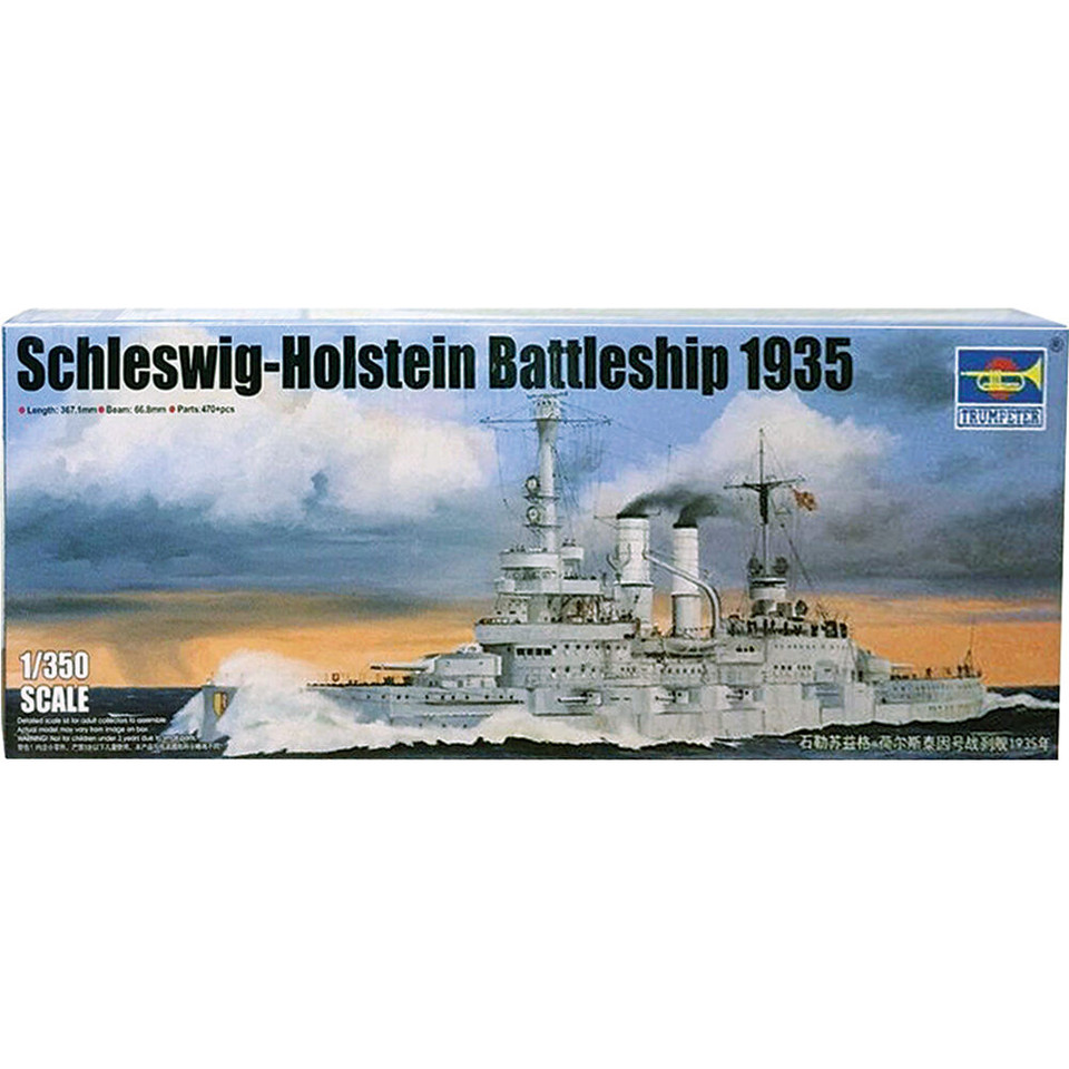 Schleswig Holstein Battleship (1935) 1/350 Kit Main Image