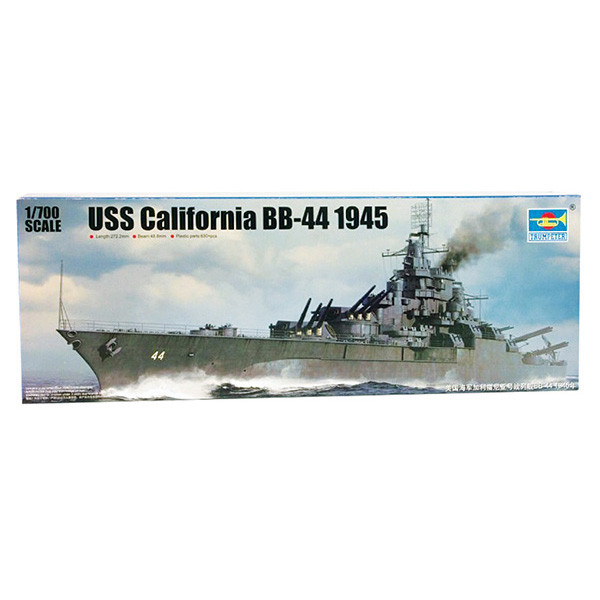 USS California BB-44 1/700 Kit Main Image