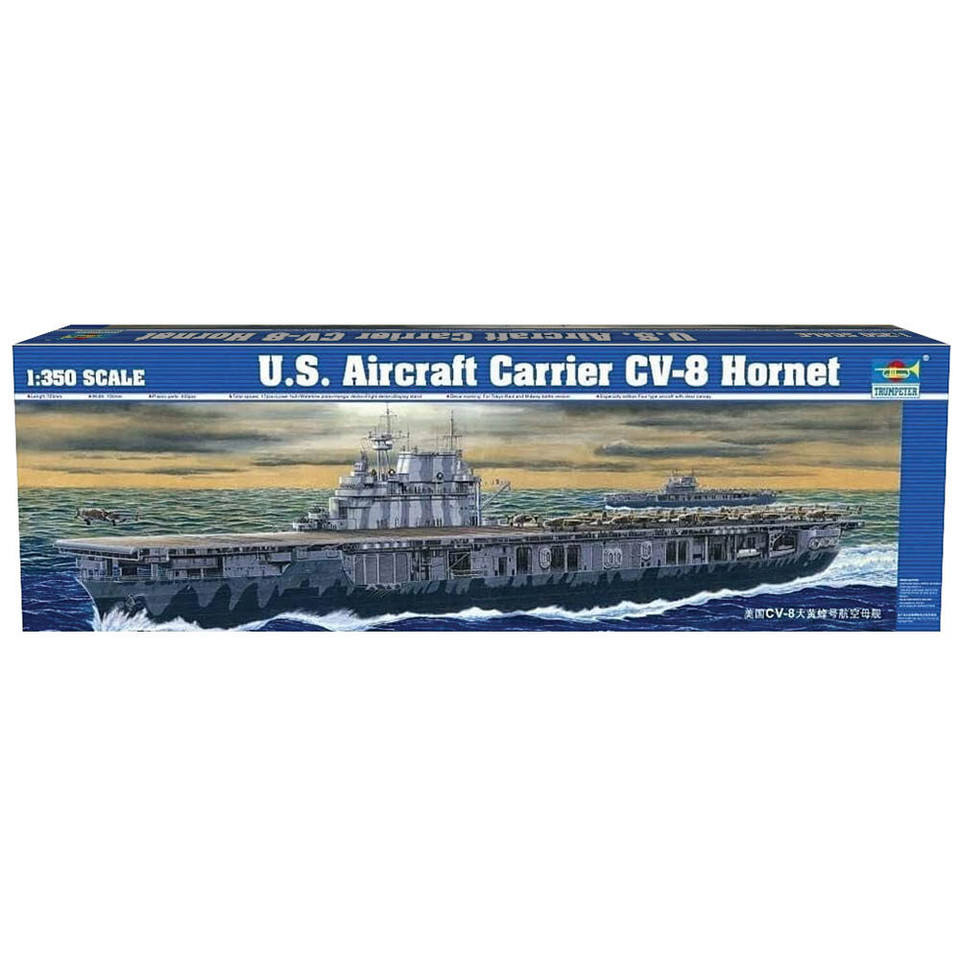USS Hornet 1/350 Kit Main Image
