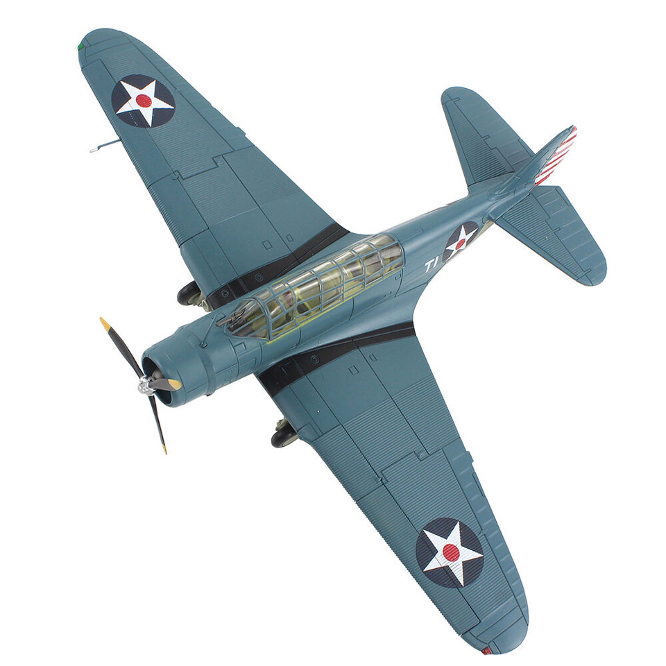 TBD-1 Devastator 1/72 Die Cast Model - SM8011 Lt. Cdr. Brett, VT-2, USS Lexington, 1942, Battle of Coral S Main Image