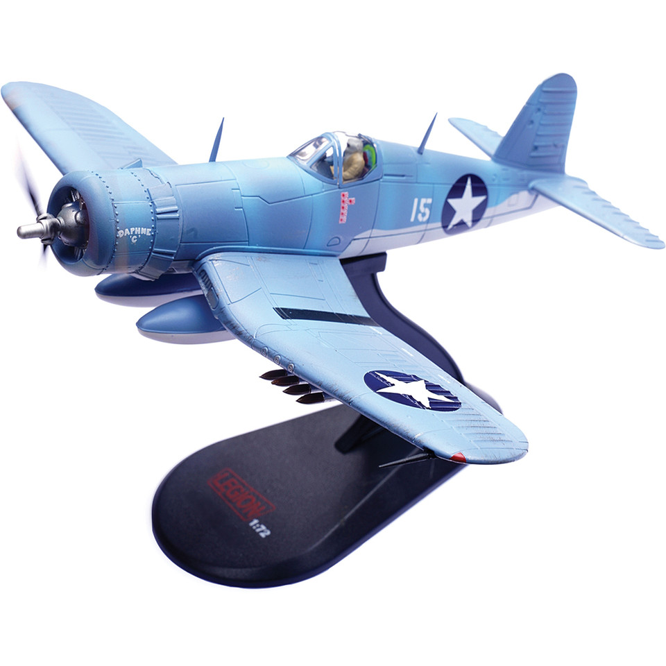 F4U-4 Corsair 1/72 Die Cast Model - 2nd Lt. James N. Cupp, VMF213 Main Image