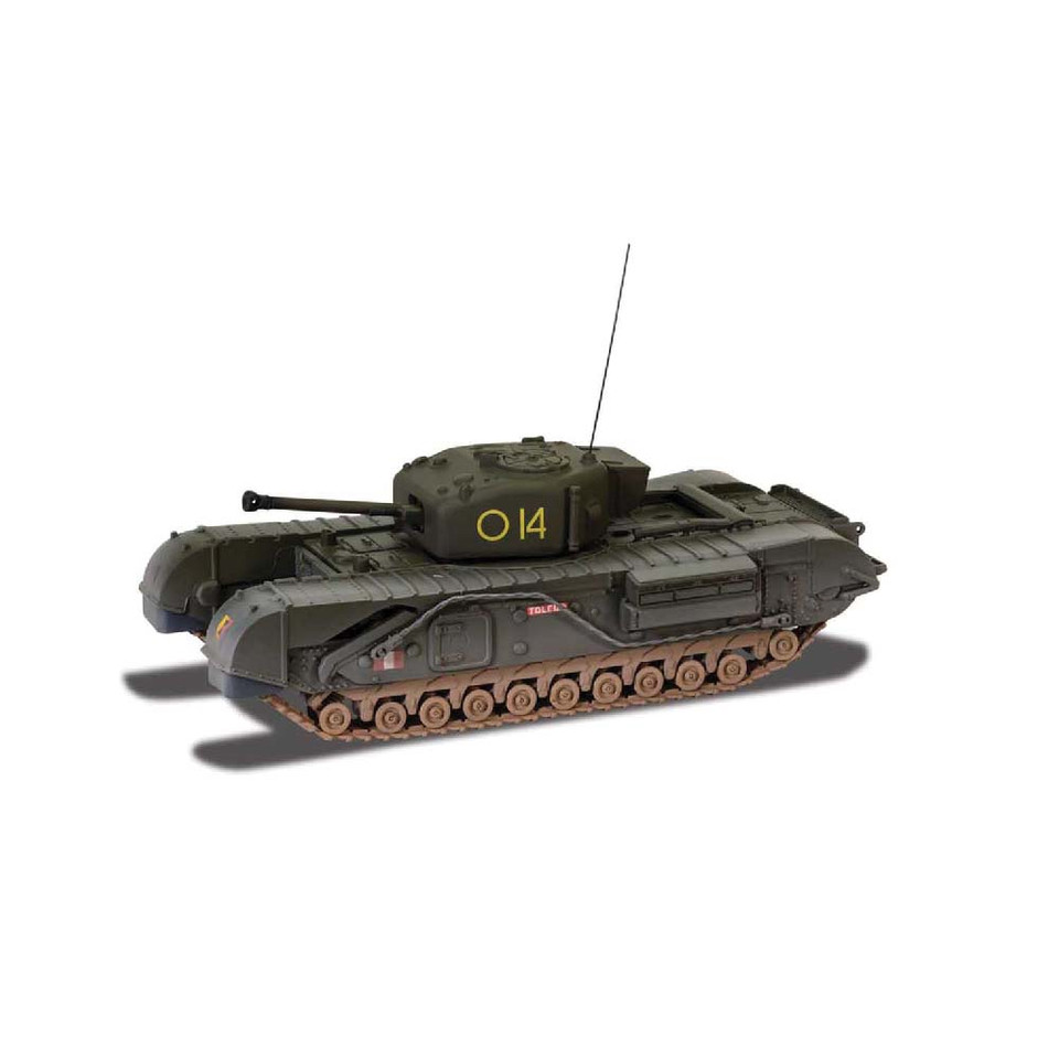 Churchill Mk.IV 1/50 Die Cast Model C Squadron 14 Troop 21st Army Tank Brigade Main Image
