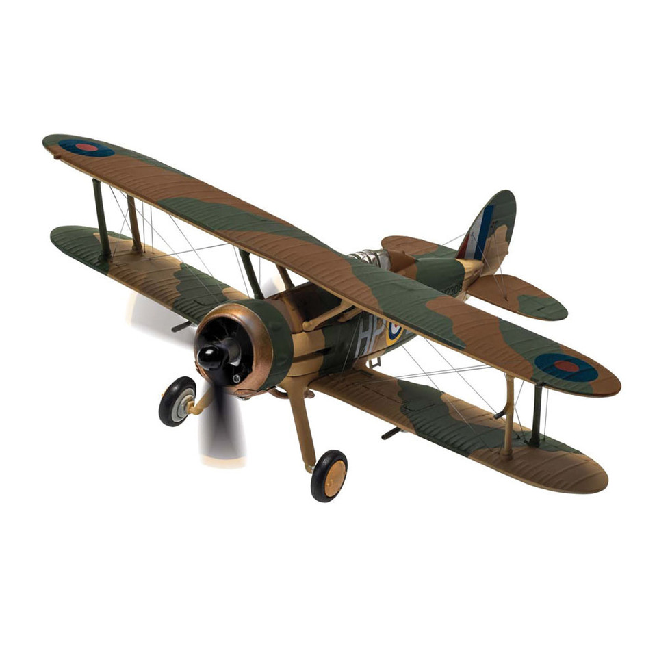 Gloster Gladiator MK II 1/72 Die Cast Model Main Image