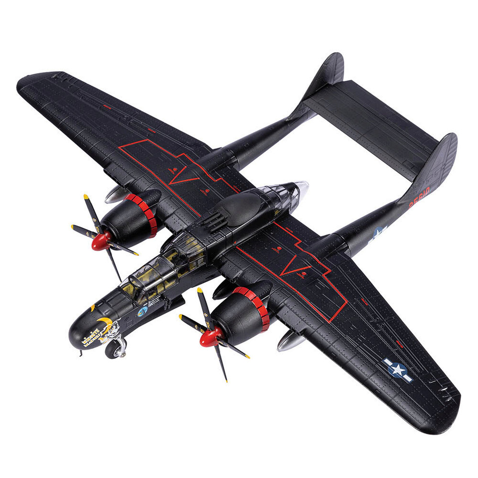 P-61B BLACK WIDOW 1/72 DIE CAST MODEL - AF1-0090E MIDNIGHT MADNESS, 548TH NIGHT FIGHTER SQUADRON Main Image