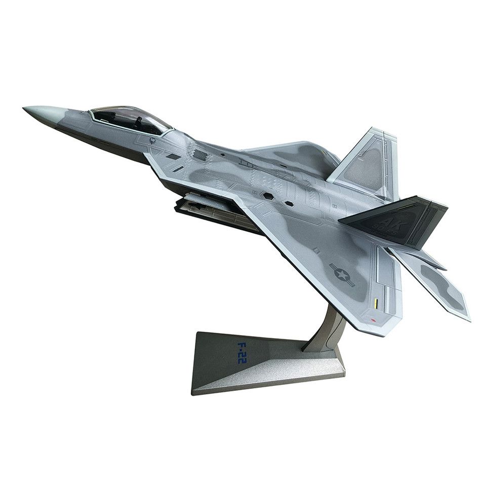 F-22 Raptor 1/72 Die Cast Model - AF1-0117B Main Image