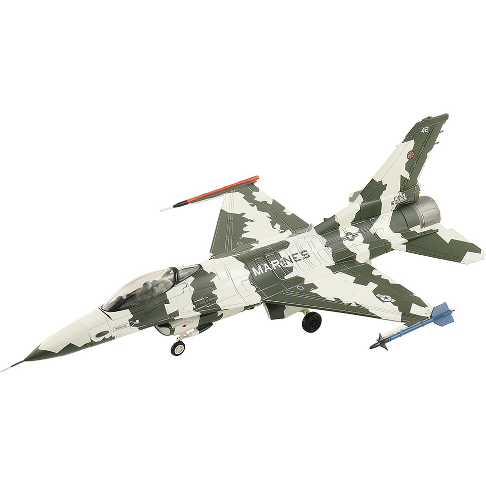 F-16N Fighting Falcon 1/72 Die Cast Model - HA38063 163269, US Navy Weapons School, 1990s Main Image