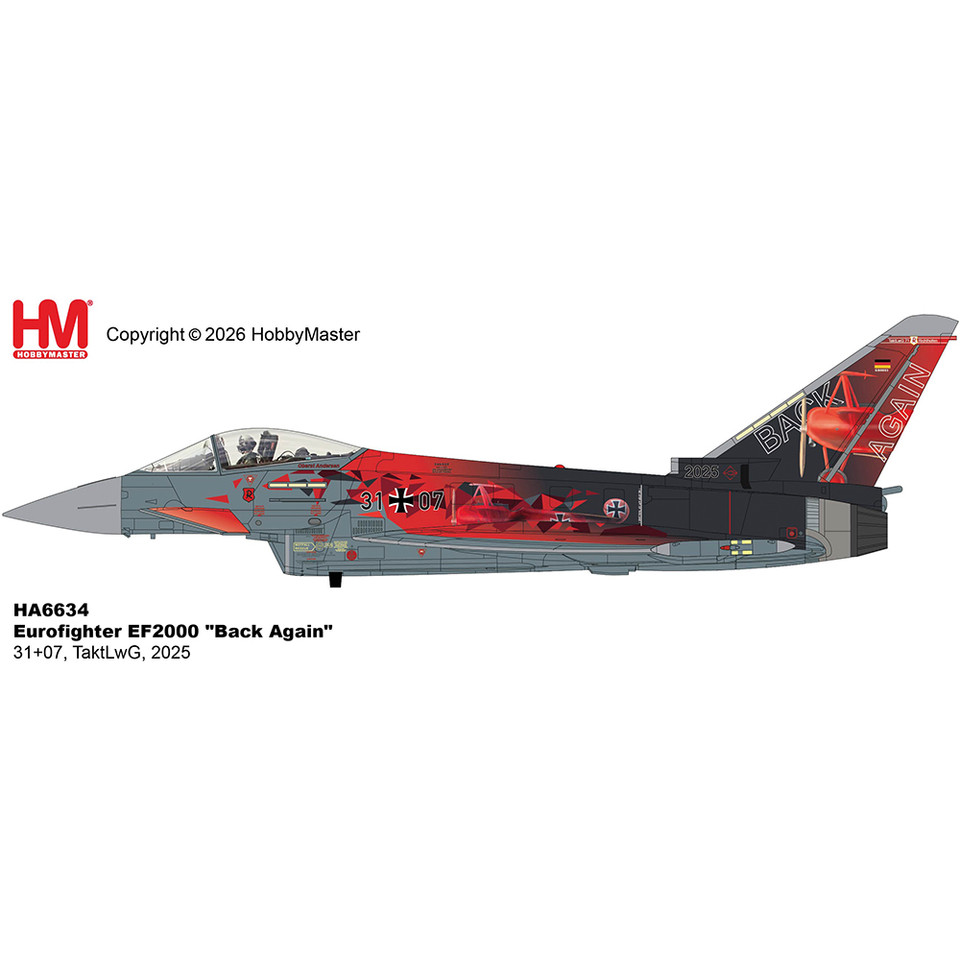 EF2000 Typhoon S 1/72 Die Cast Model Main Image