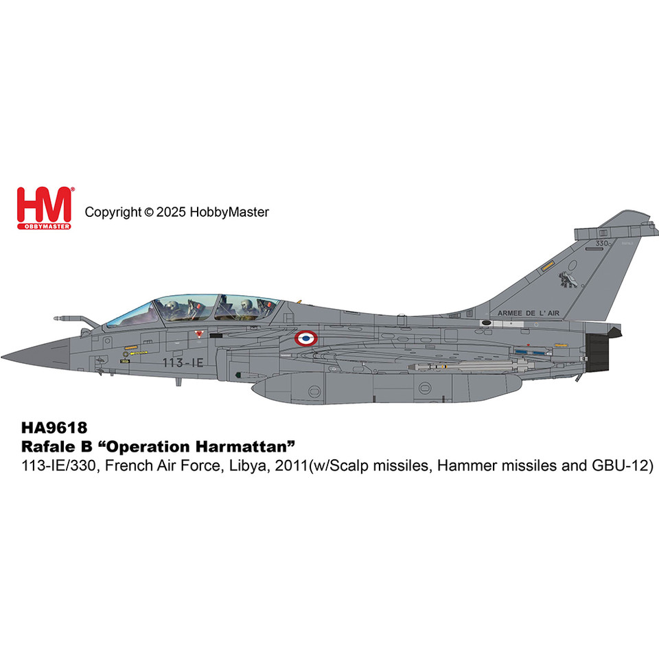 Rafale B 1/72 Die Cast Model Main Image