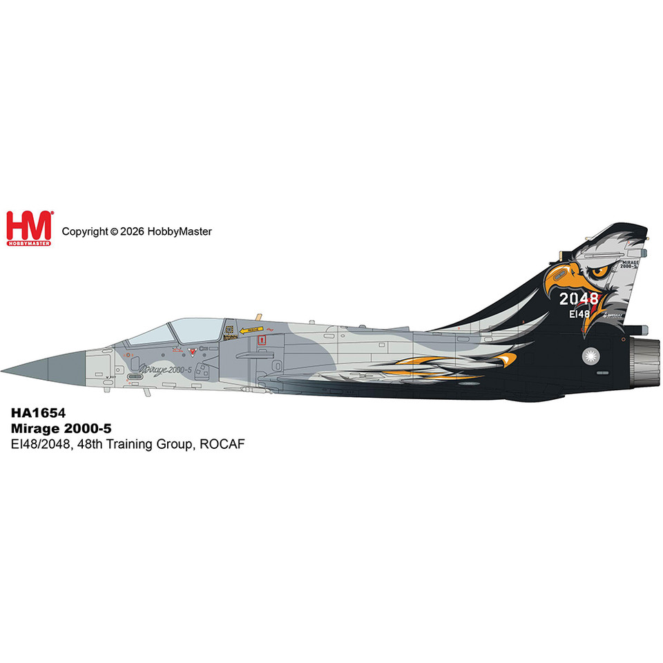 Mirage 2000-5 1/72 Die Cast Model Main Image