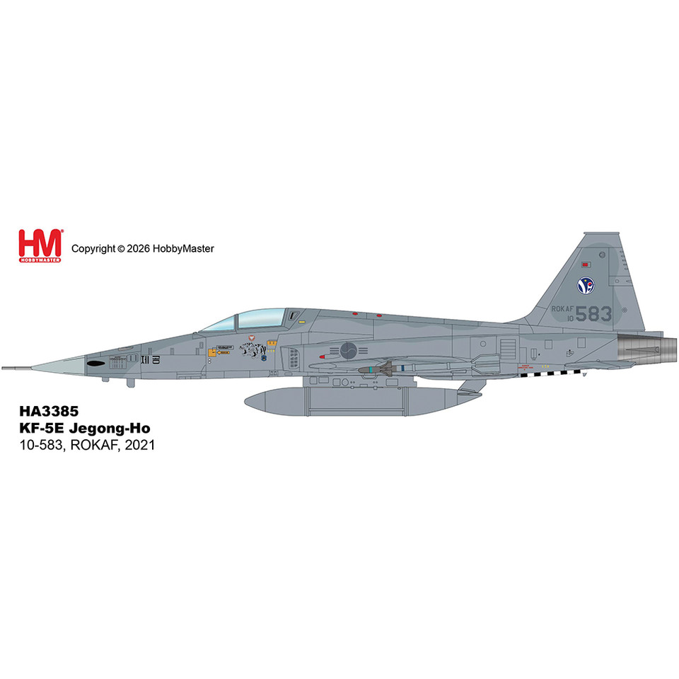 KF-5E Jegong-Ho 1/72 Die Cast Model Main Image