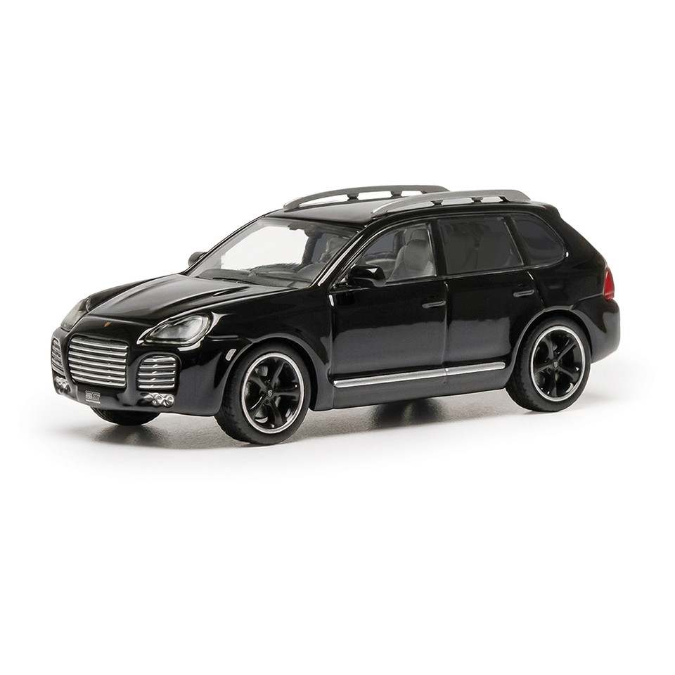 2003 Porsche Cayenne MK1 TECHART - Black 1:64 Scale Main Image