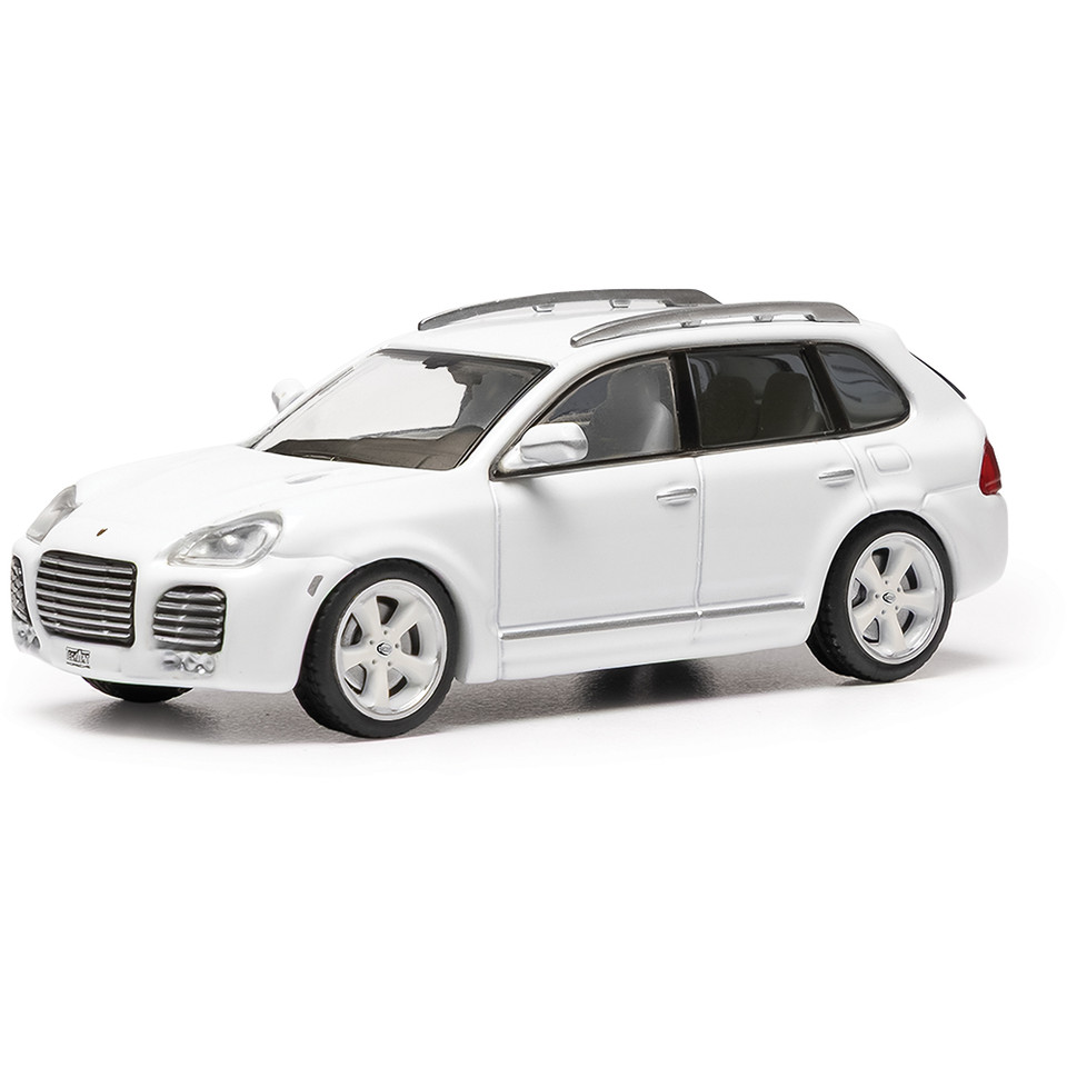 2003 Porsche Cayenne MK1 TECHART - White 1:64 Scale Main Image