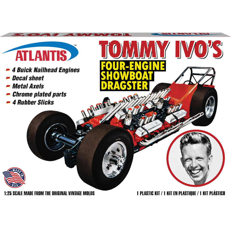 Tommy Ivo Four-Engine Showboat Dragster 1:25 Scale Main Image